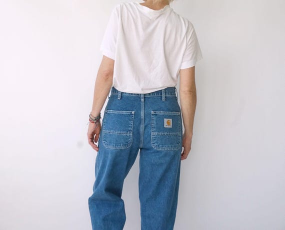 Vintage Carhartt Painter Pants 28W | High Waist Carpenter Work