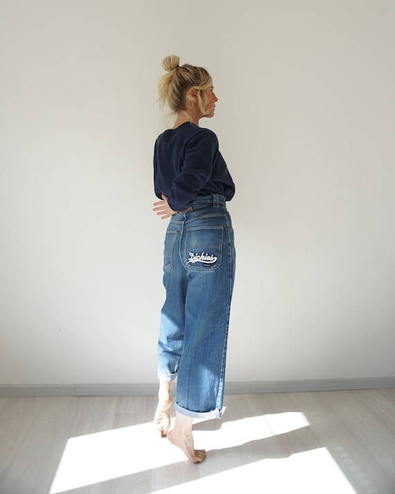 Vintage Dickies Denim High Rise 28 Waist Painter J