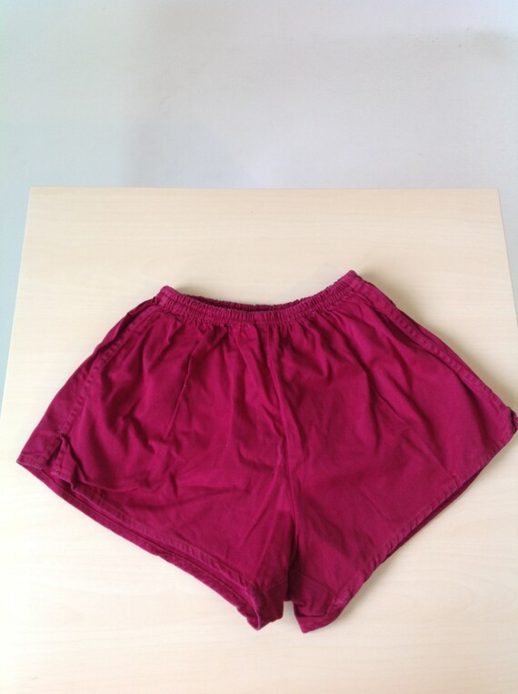 Vintage Raspberry Leisure Cotton Shorts 26-32 | W… - image 5