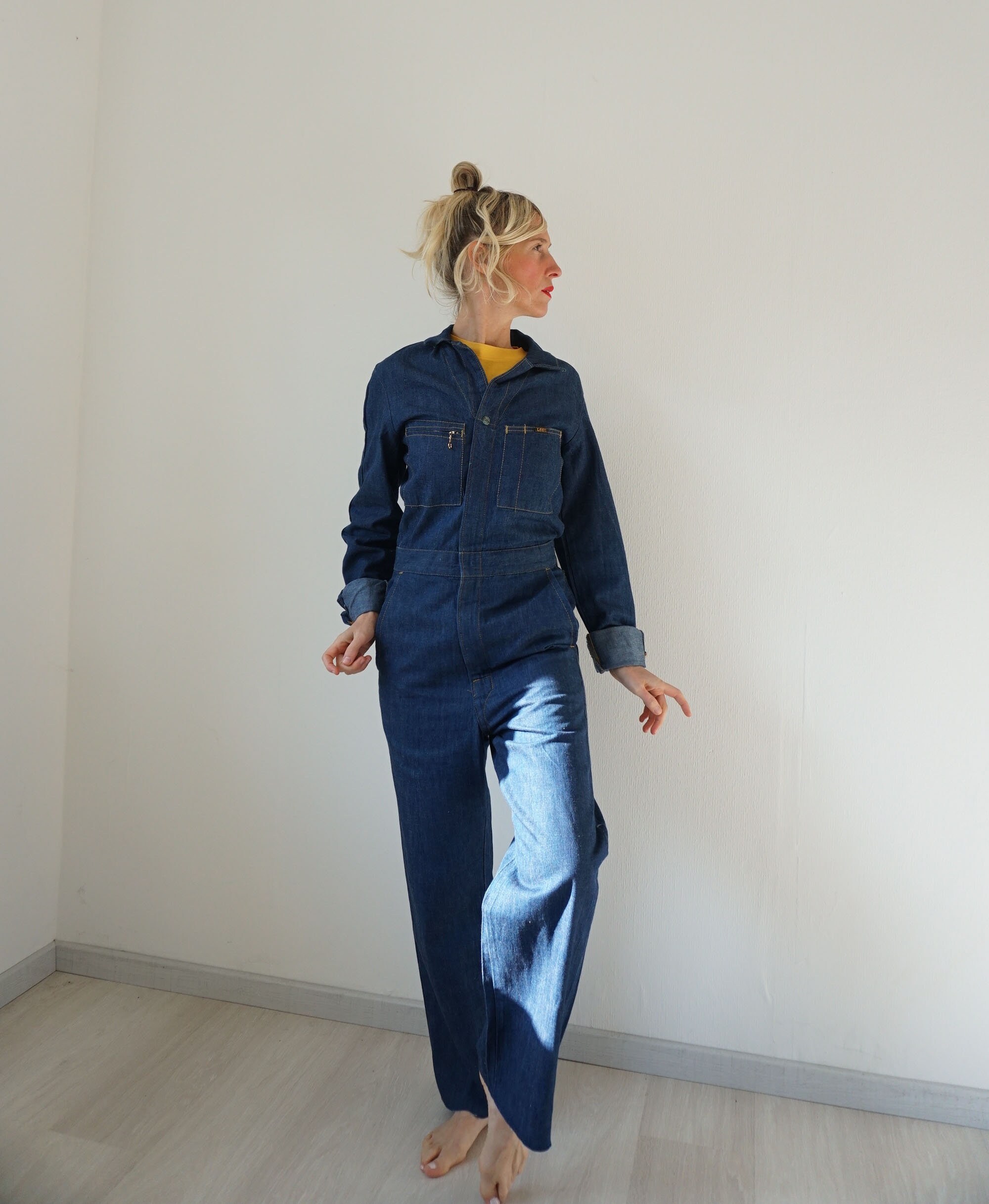 【Lee×BEDWIN & THE HEARTBREAKERS】Coverall Vintage Denim Lee Union-alls Coverall 30