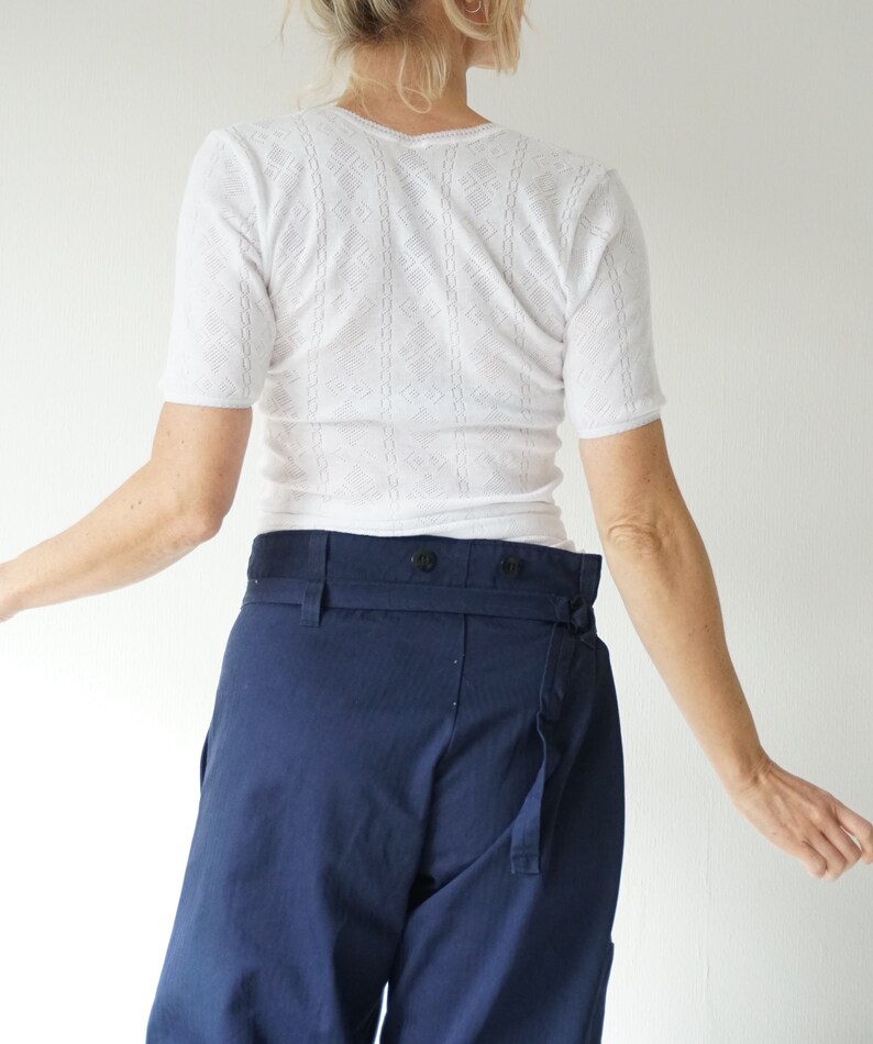 pointelle undershirt