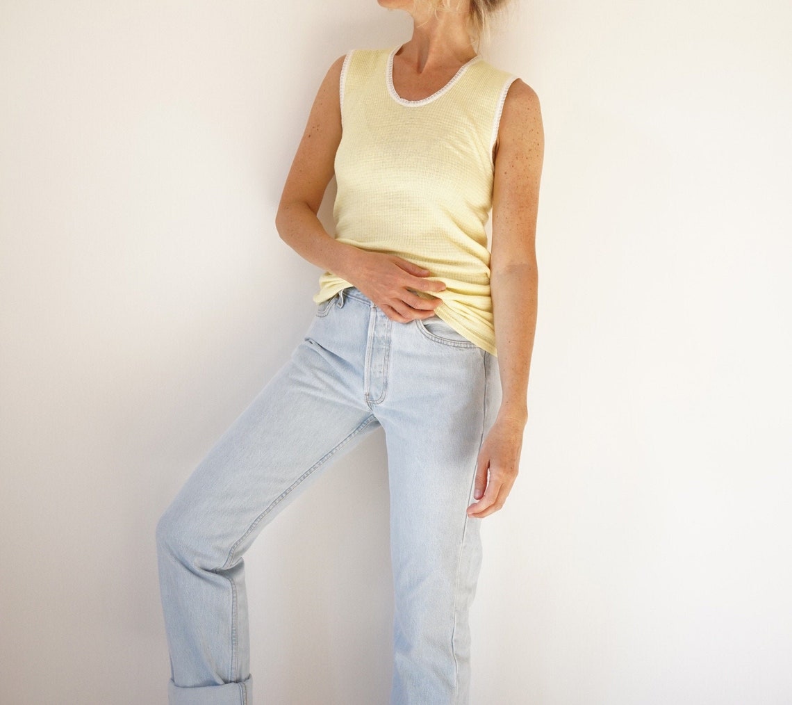 pointelle undershirt