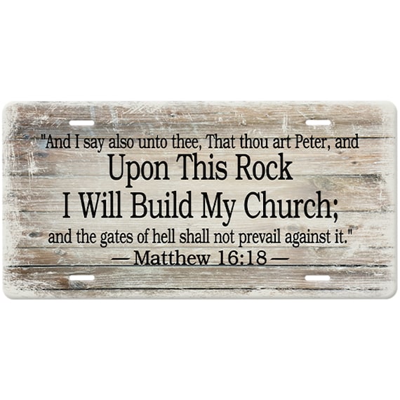 Matthew 16 Verse 18