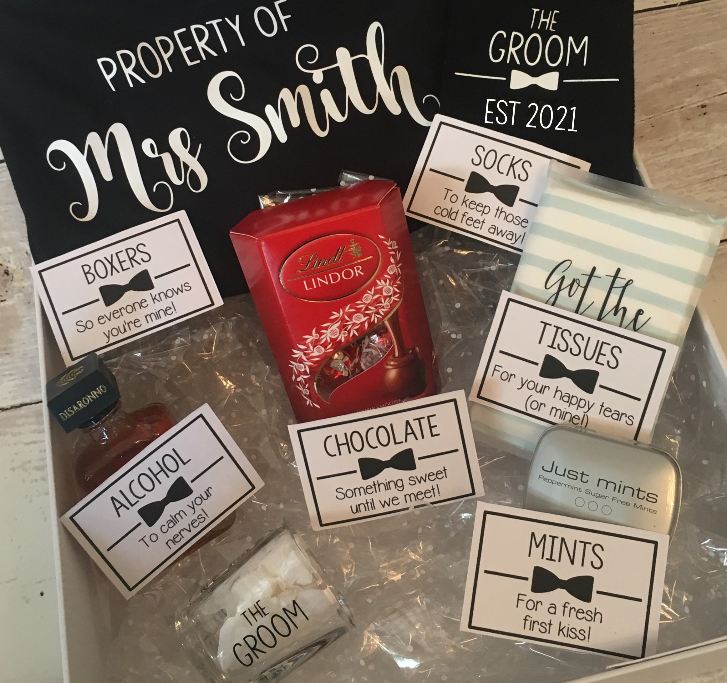 Personalised Groom Box Hamper Box Wedding Gift Survival Kit Etsy UK