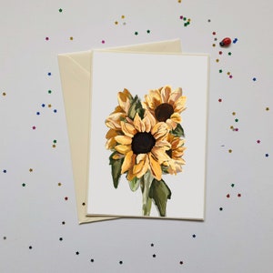 Sunflower Greeting Card | Mother's Day Card