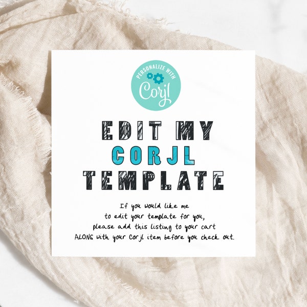 Edit With Corjl - Etsy