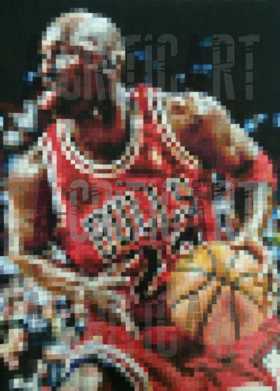 Michael Jordan Pixel Art