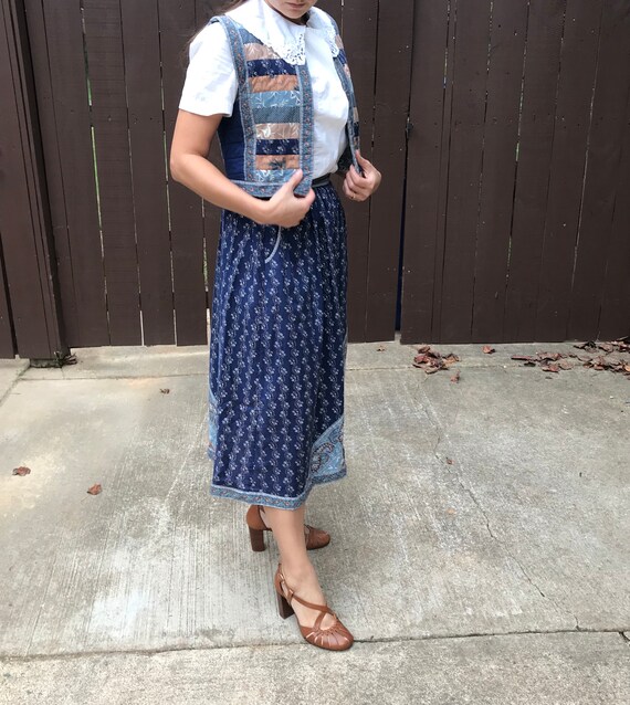 Vintage Quilted 2-piece Set