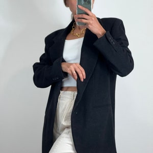 Vintage Cashmere Blend Blazer