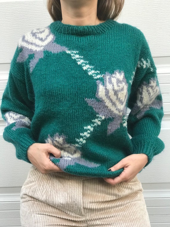 Vintage Handmade Mohair Sweater