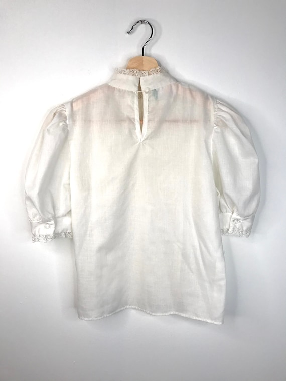 Vintage Short Sleeve Blouse - image 3