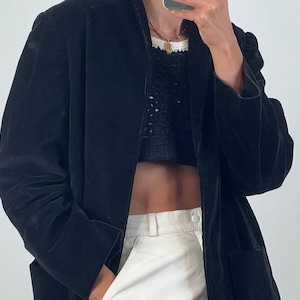 Vintage Velvet Blazer