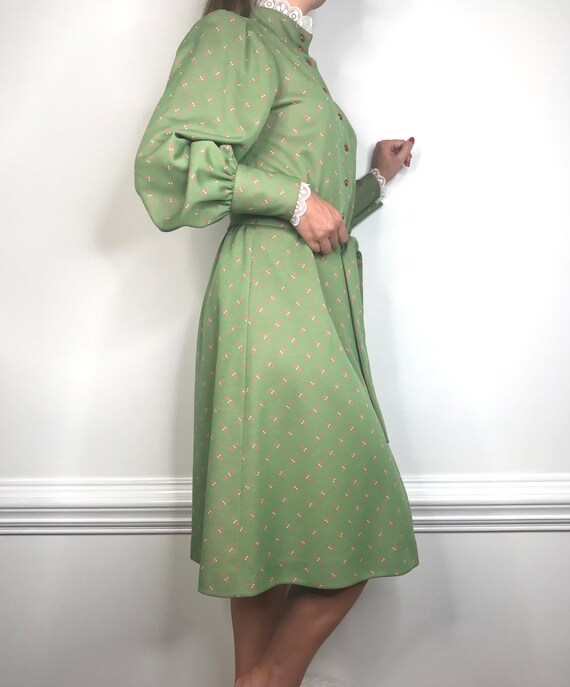 Vintage Midi Dress - image 2