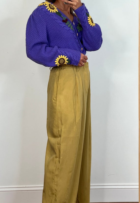Vintage One of a Kind Austrian Cardigan - image 3