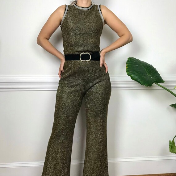 Vintage Lurex Jumpsuit from 1970s