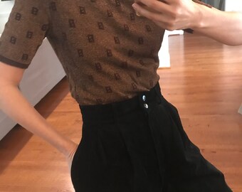 Fendi Turtleneck - Etsy