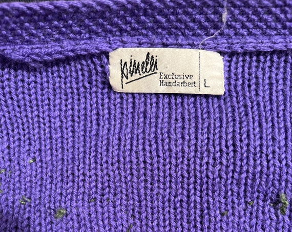 Vintage One of a Kind Austrian Cardigan - image 7