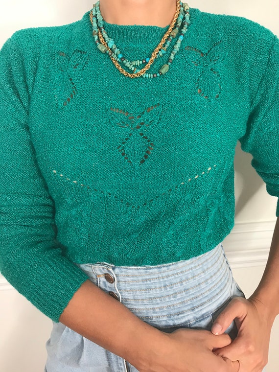Vintage Light Pullover with Lurex