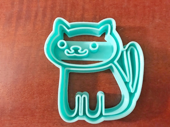 Neko Atsume kitty cookie cutter