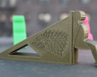Hodor Door Stop, Hold The Door, Dorm decor, 3D Printed, door holder, Summer Gift,  GOT Gift, Game of Thones, Wedge, BF Gift, Husband Gift
