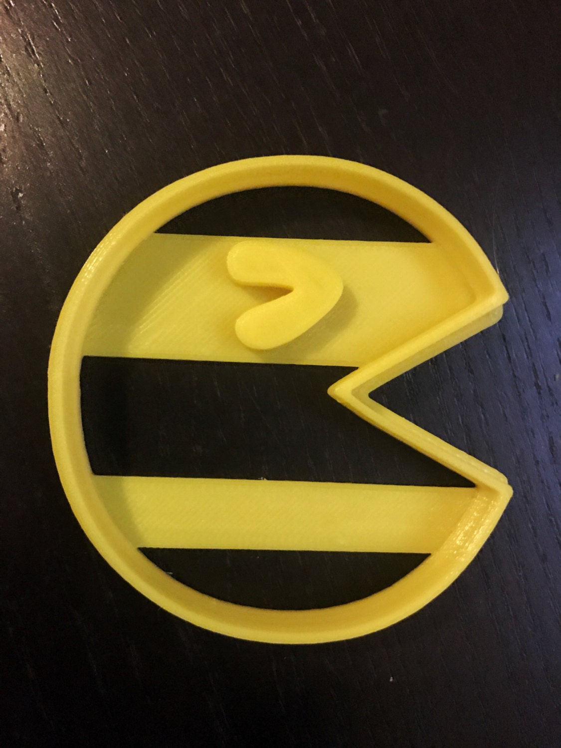 Pacman Cookie Cutter, 3d Printed, 8 Bits Video Game, Old School, Pixel ...