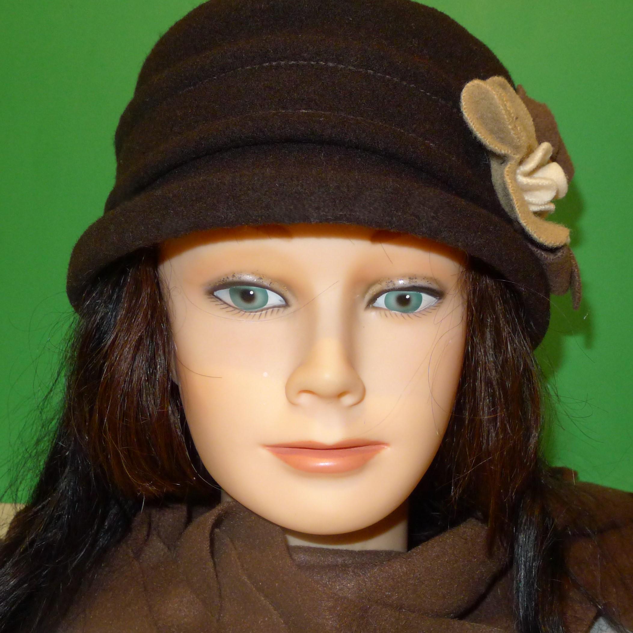 Vintage Style Parkhurst Cloche 100% Wool Hat Parkhurst Hats - Etsy main image 2