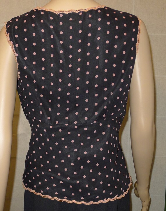 Beautiful preowned 100% silk camisole top - Sz  8… - image 5
