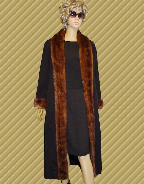 Black Fur Coat - Bloomingdale's