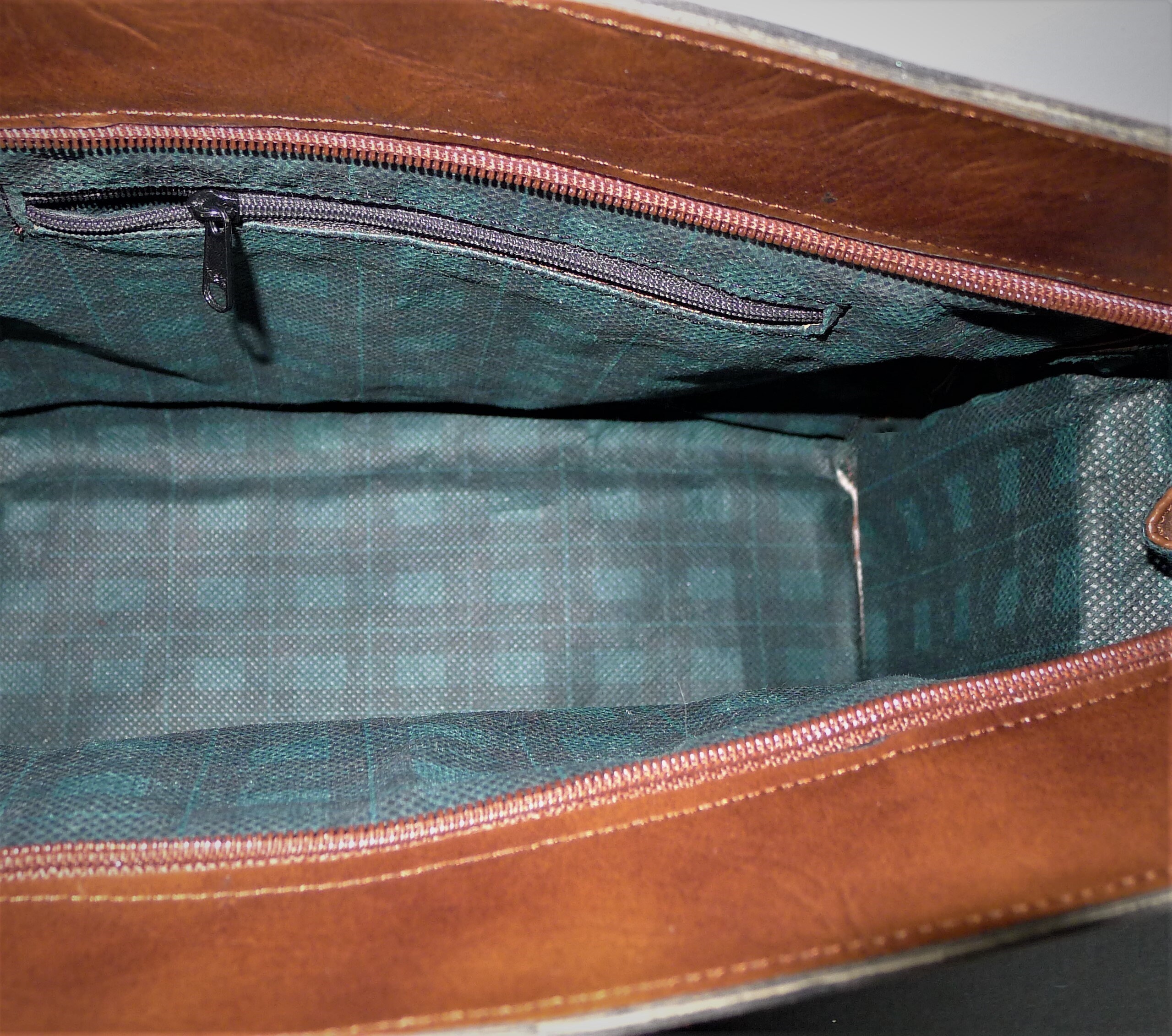 Rare Vintage R.monzo Brown Leather Handbad Shoulder Bag - Etsy