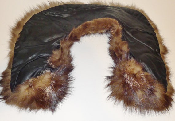 Beautiful vintage silver fox fur collar - in exce… - image 4