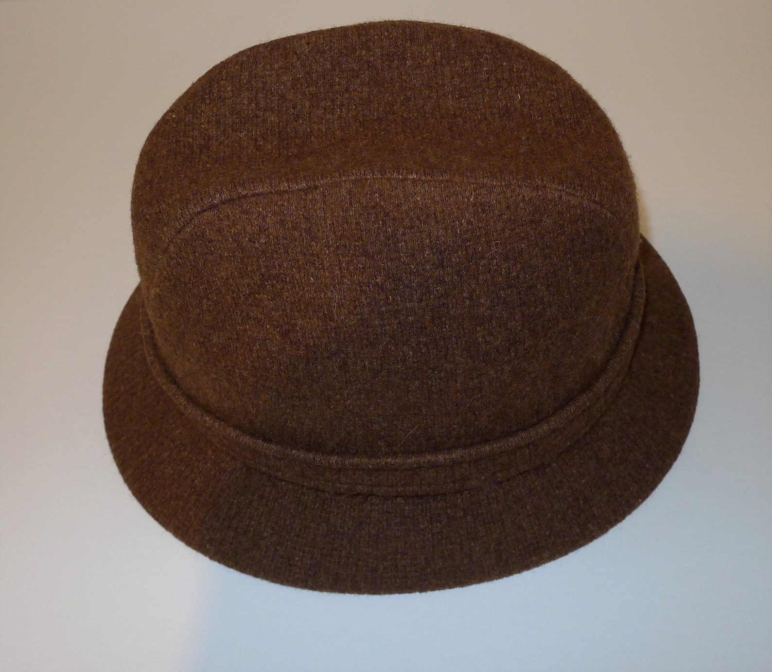 Warm brown vintage KANGOL mens woolen hat Sz L XL | Etsy