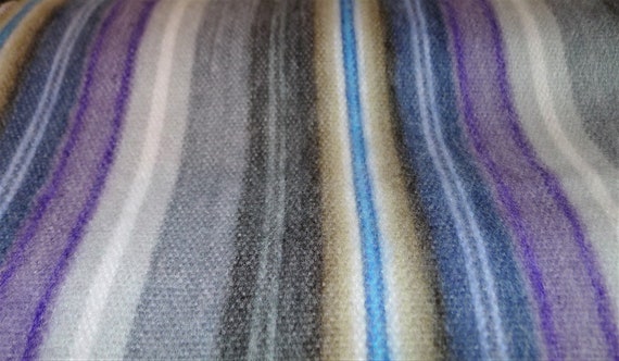 Long multicolored striped scarf, warm and soft. 7… - image 4