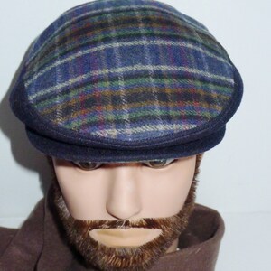 Original Tiroler Loden Tartan Wool Cap Small Authentic Etsy Hong Kong