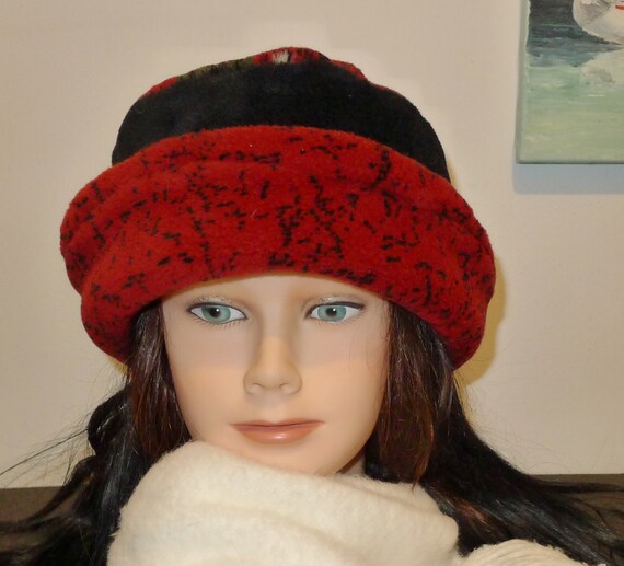 little burgundy hats