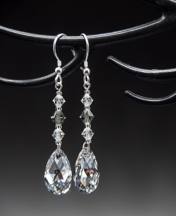 Etsy swarovski sale crystal earrings