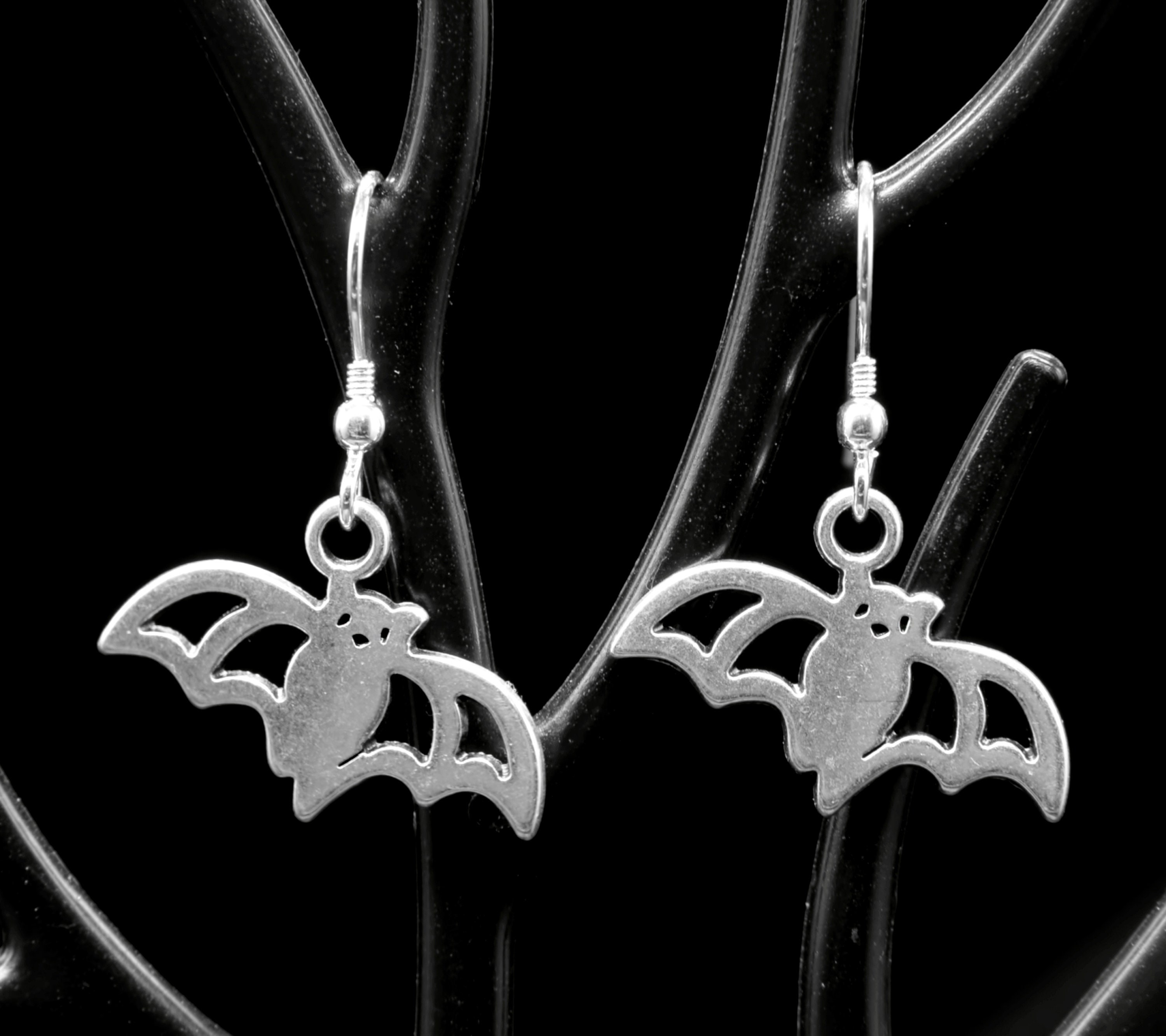 Cute Bat Earrings Etsy