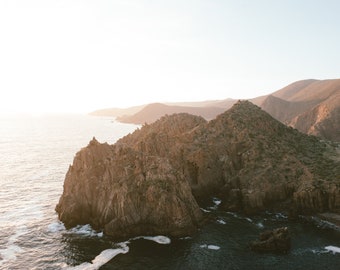 Baja California Coastline Print