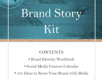 Brand Story Kit - Printable Branding Design Guide
