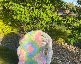 Petter rabbit quilt/ blanket/ throw