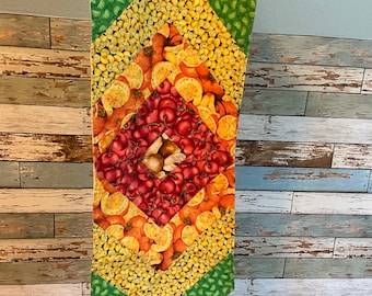Corredor de mesa de frutas