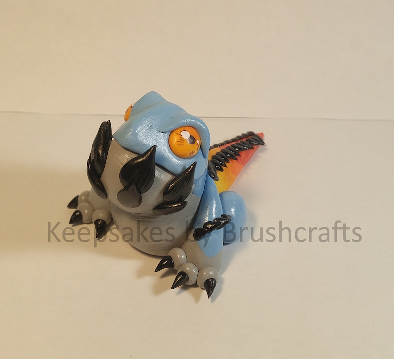 Monster Hunter Dodogama original handmade chibi polymer | Etsy