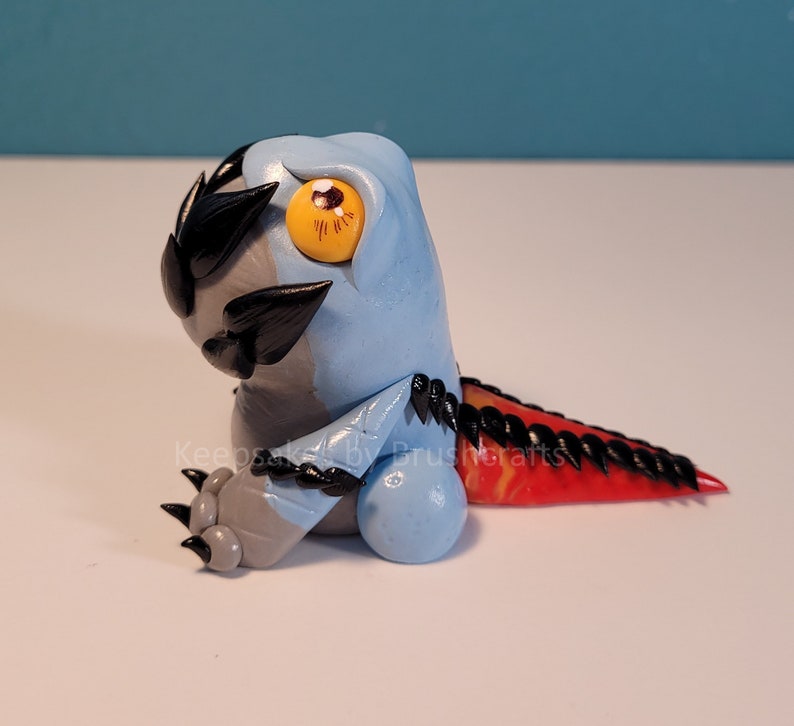 Monster Hunter Dodogama original handmade chibi polymer | Etsy