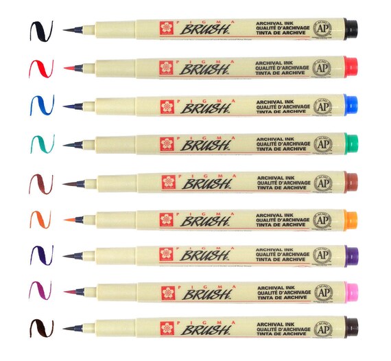 micron brush pen