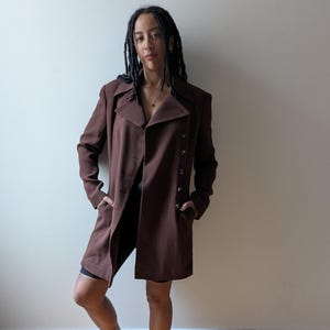 Asymmetrical Button Jacket - Etsy