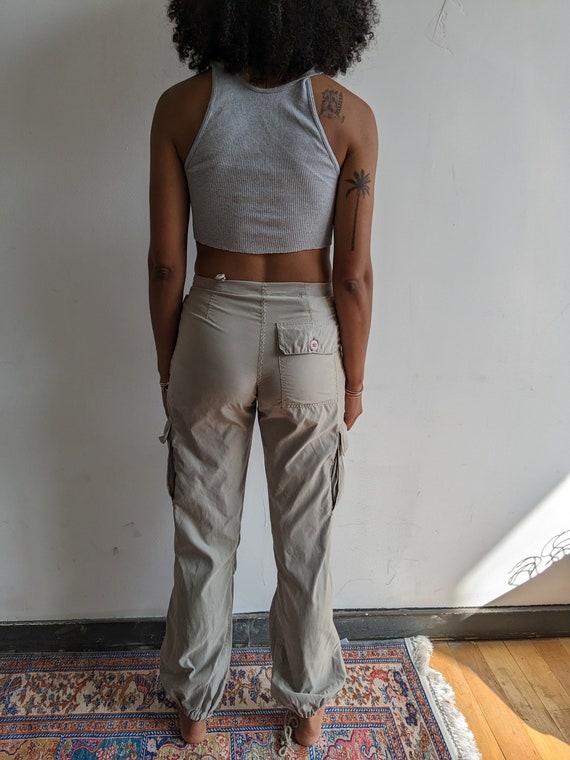 UFO Beige Cargo Jogger Pants - image 7