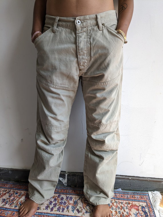 Vintage G-Star Low-Rise Baggy Denim Pants - image 4