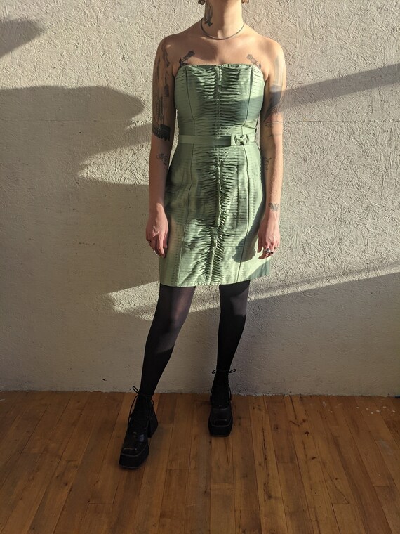 Vintage Betsey Johnson Strap/Less Dress - image 1