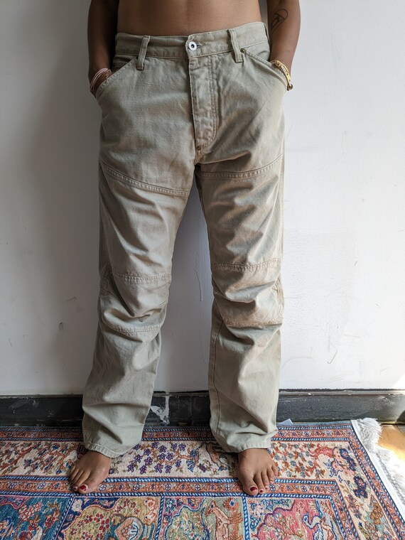 Vintage G-Star Low-Rise Baggy Denim Pants - image 5