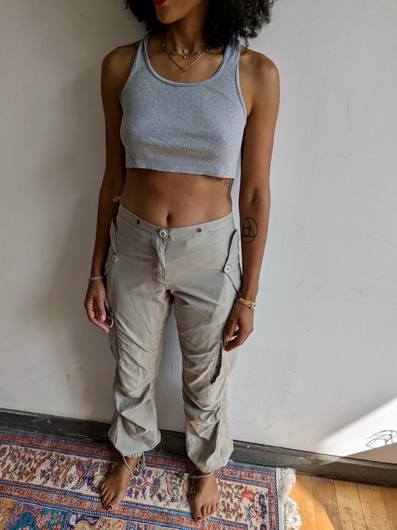 UFO Beige Cargo Jogger Pants - image 4