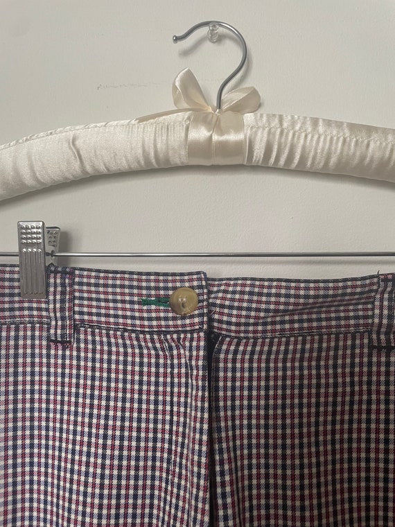 Vintage Tommy Hilfiger Plaid Pants Checkered Pant… - image 4
